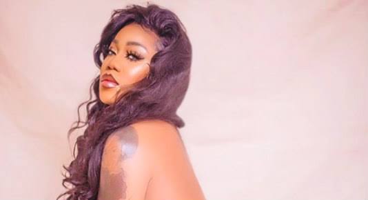 Pre-wedding Picture: Toyin Lawani is Chick in Total White Look