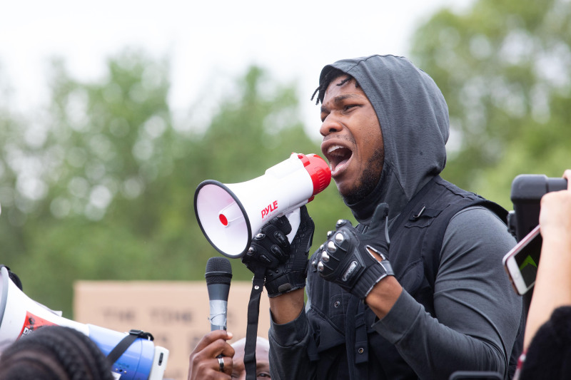 #Black Lives Matters: John Boyega Delivers Stirring Protest Speech