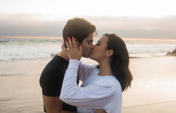 Demi Lovato Gets Engaged to Max Ehrich