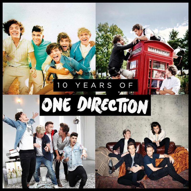 One Direction Launches Website on 10th Anniversary