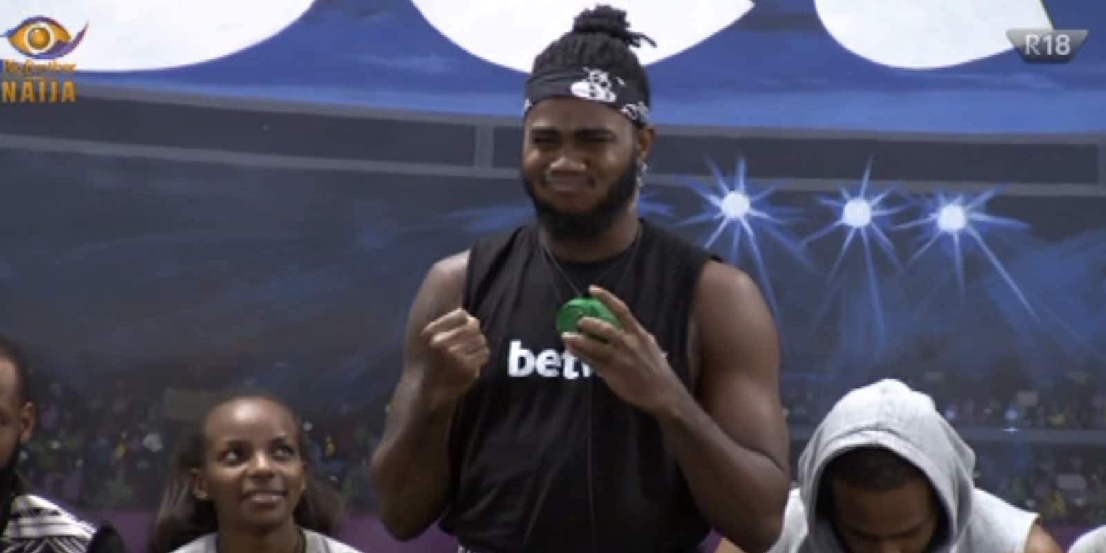 BBNaija: Praise Becomes First Arena Games Winner