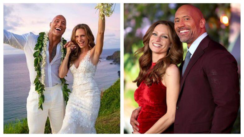 The Rock and Lauren Hashian Celebrate First Wedding Anniversary