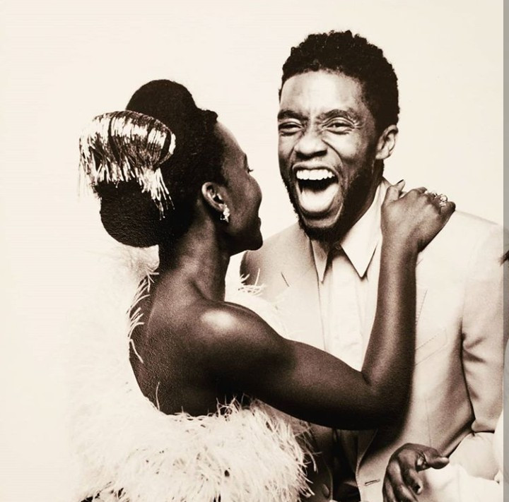 Lupita Nyong’o Pays Emotional Tribute to Chadwick Boseman