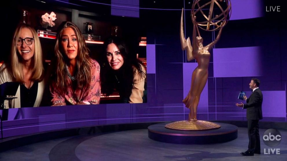 ‘Friends’ Stars Reunite for the 2020 Emmys