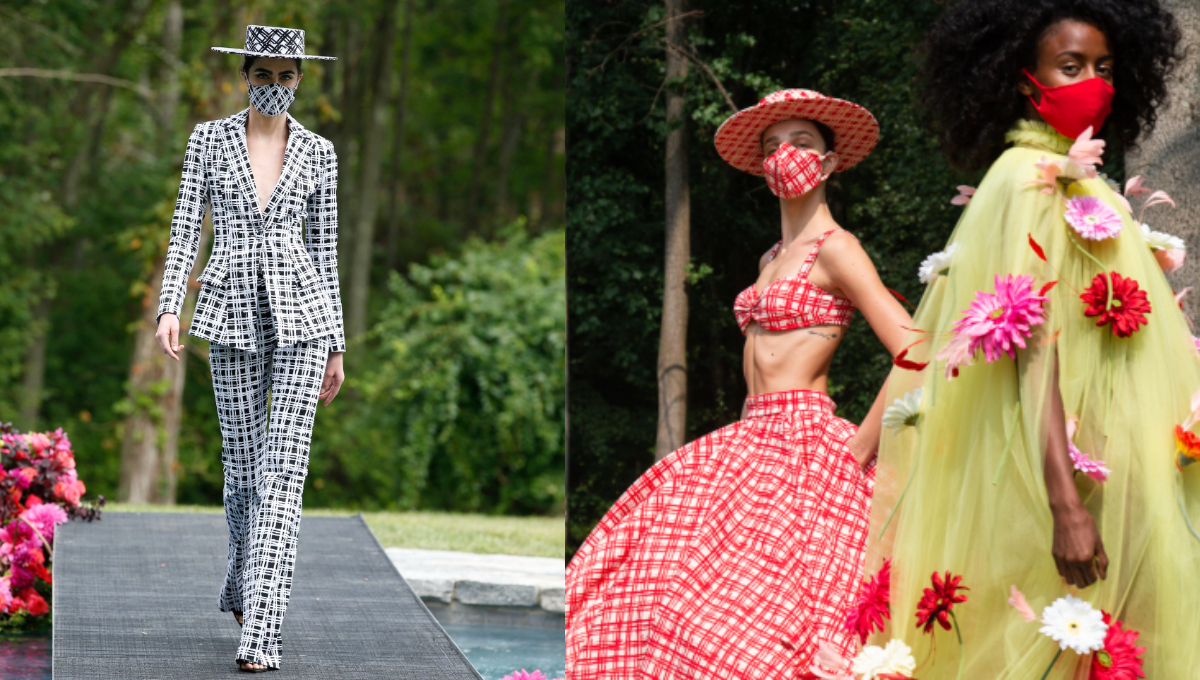Christian Siriano Makes Bold Statement at Quarantine Fashion Show