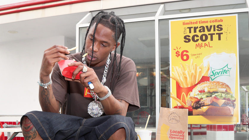 Travis Scott and McDonald’s Launch New Merchandise