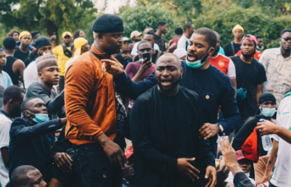 Davido Reacts to #EndSARS Protest Ban in FCT