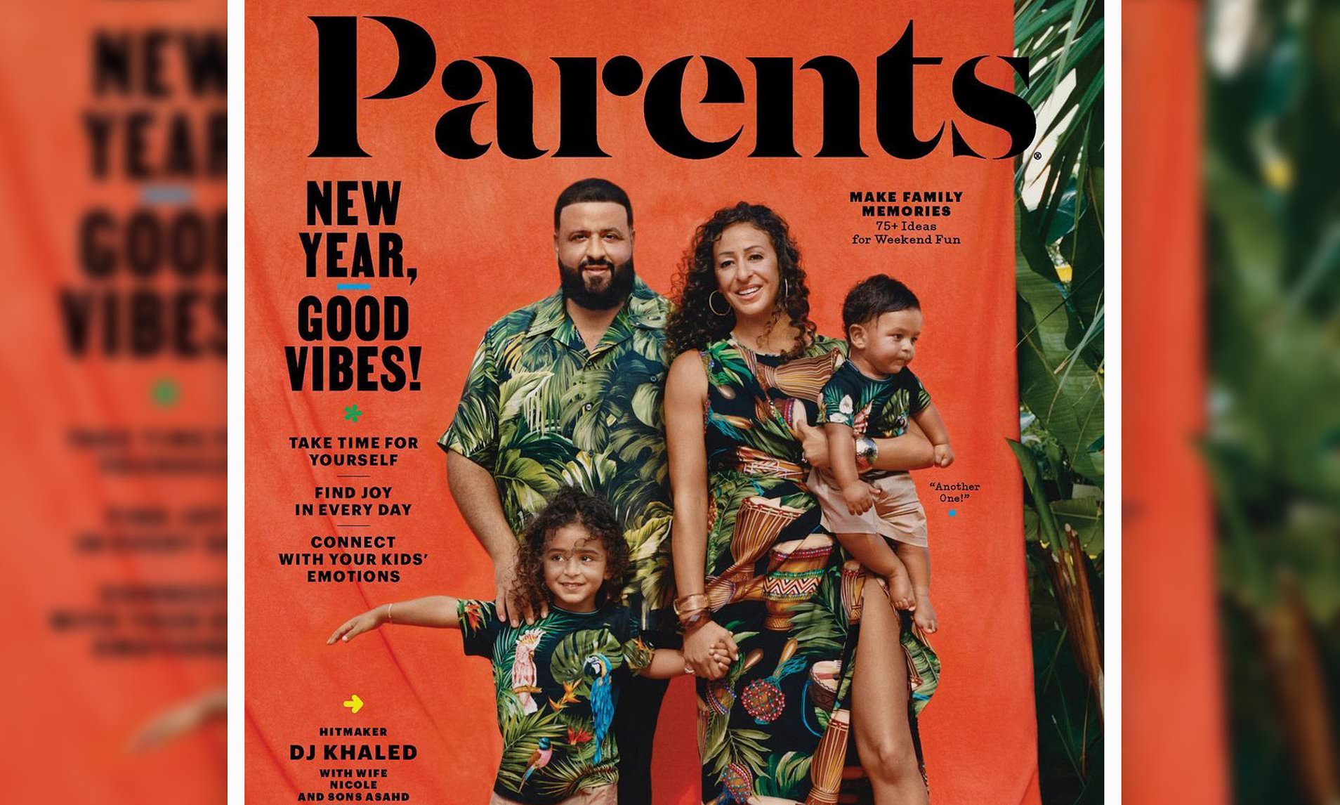 DJ Khaled and Wife Are the Ultimate Couple on Parents Magazine Cover