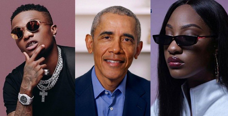 Wizkid, Tems Make Obama’s Favourite Music of 2020