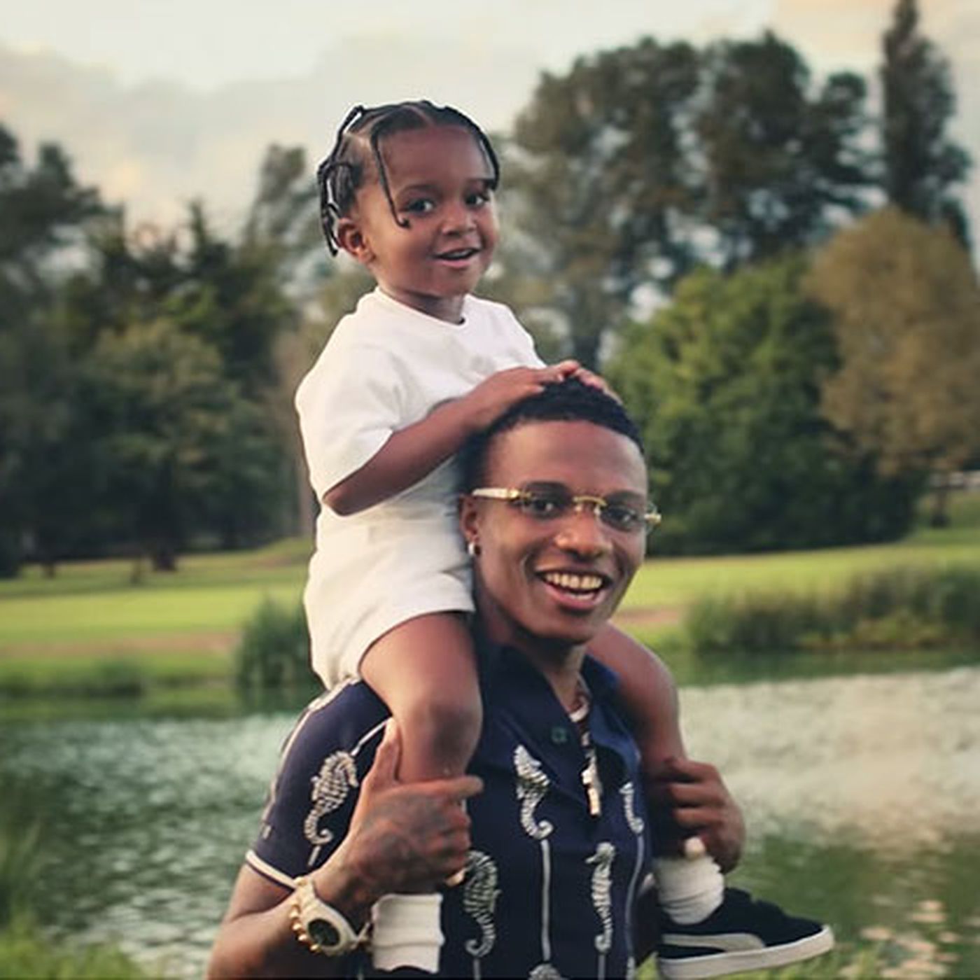 Wizkid shares heartfelt reflections on joy, gratitude of Fatherhood