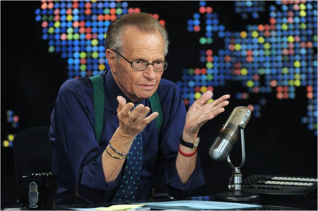 Larry King Hospitalised after Contracting COVID-19