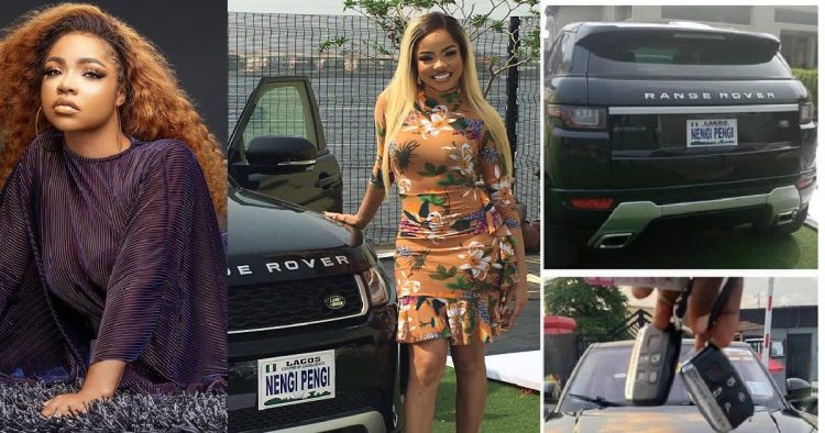 Fans Gift Nengi a Range Rover on 23rd Birthday