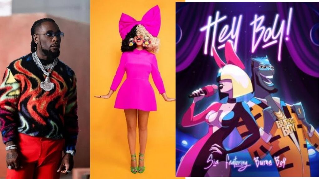 Sia Teams Up With Burna Boy on ‘Hey Boy’ Remix