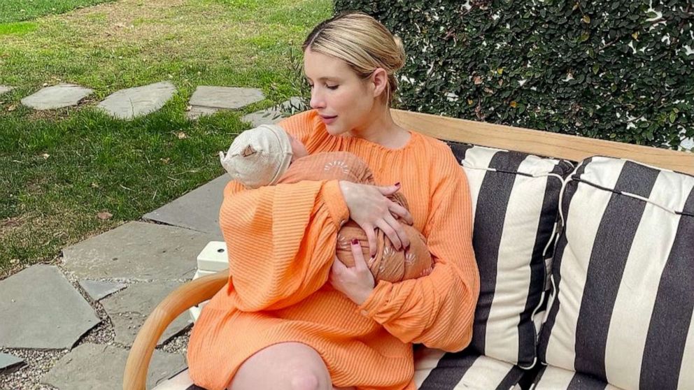 Emma Roberts Posts First Photo of Newborn Son