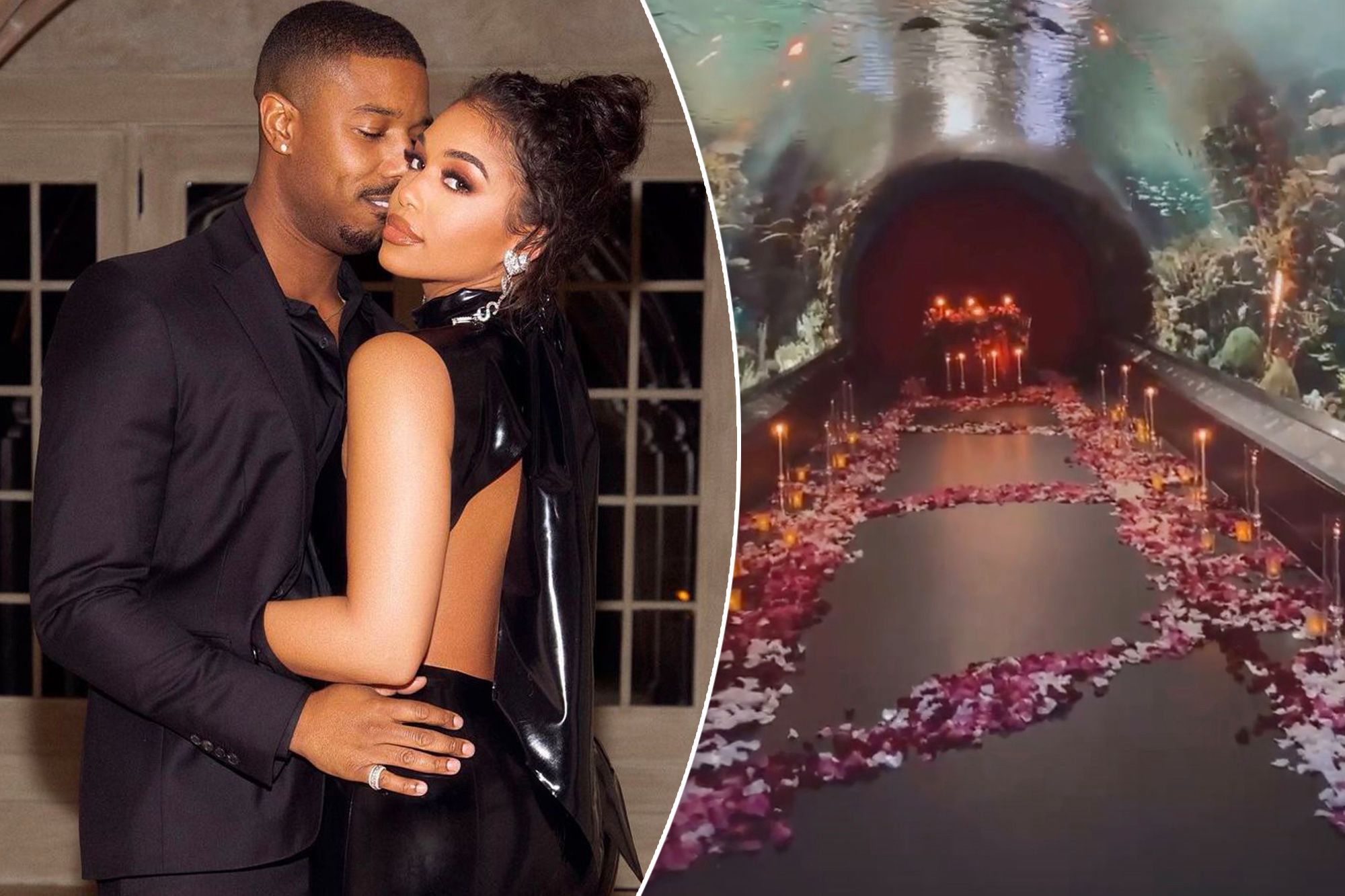 Michael B Jordan Goes All Out for Valentine’s Day with Lori Harvey