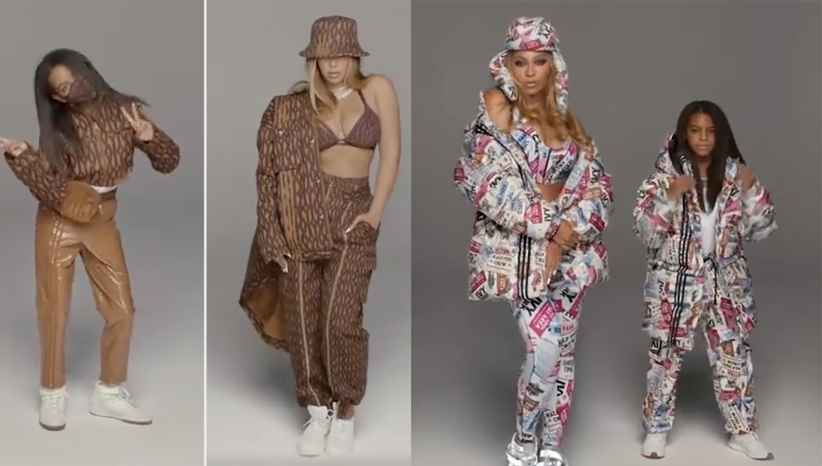 Blue Ivy Carter Stars in Icy Park Campaign Alongside Beyonce