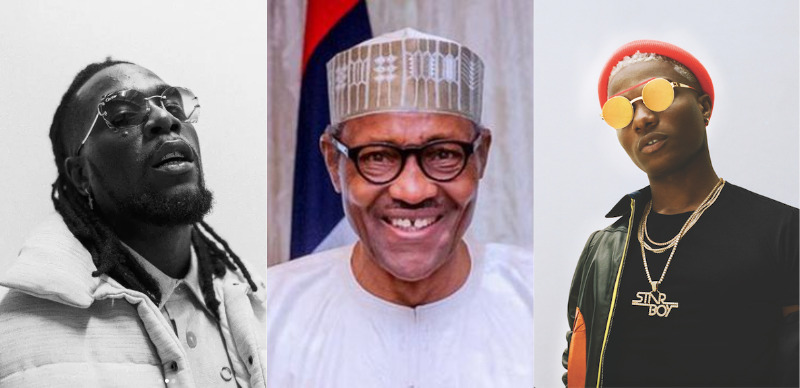 Grammys: President Buhari Congratulates Burna Boy, Wizkid