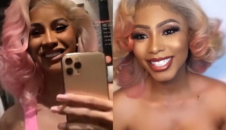 Mercy Eke Recreates Cardi B’s Look, Rapper Reacts