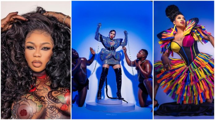 Toyin Lawani Gets Naked for Birthday Shoot