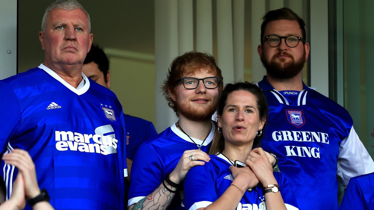 Ed Sheeran to sponsor boyhood football club, Ipswich Town