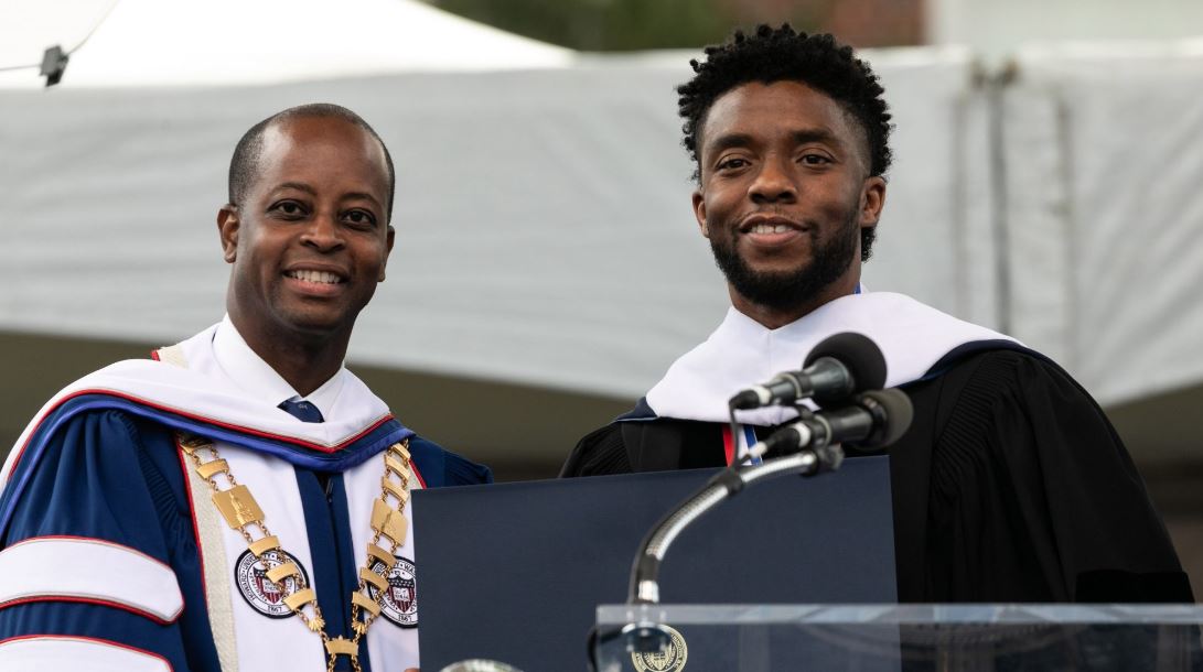 Howard University names College of Fine Arts after Chadwick Boseman