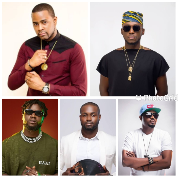 5 top male disc jockeys in Nigeria