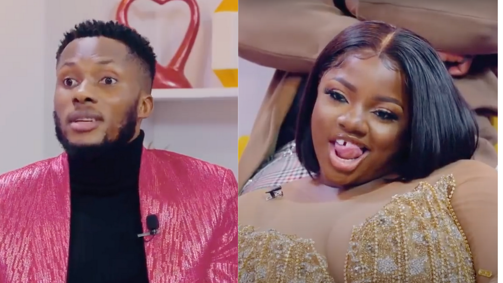 BBNaija Lockdown Reunion: Dorathy performs fellatio on Brighto, Praise lasts five seconds