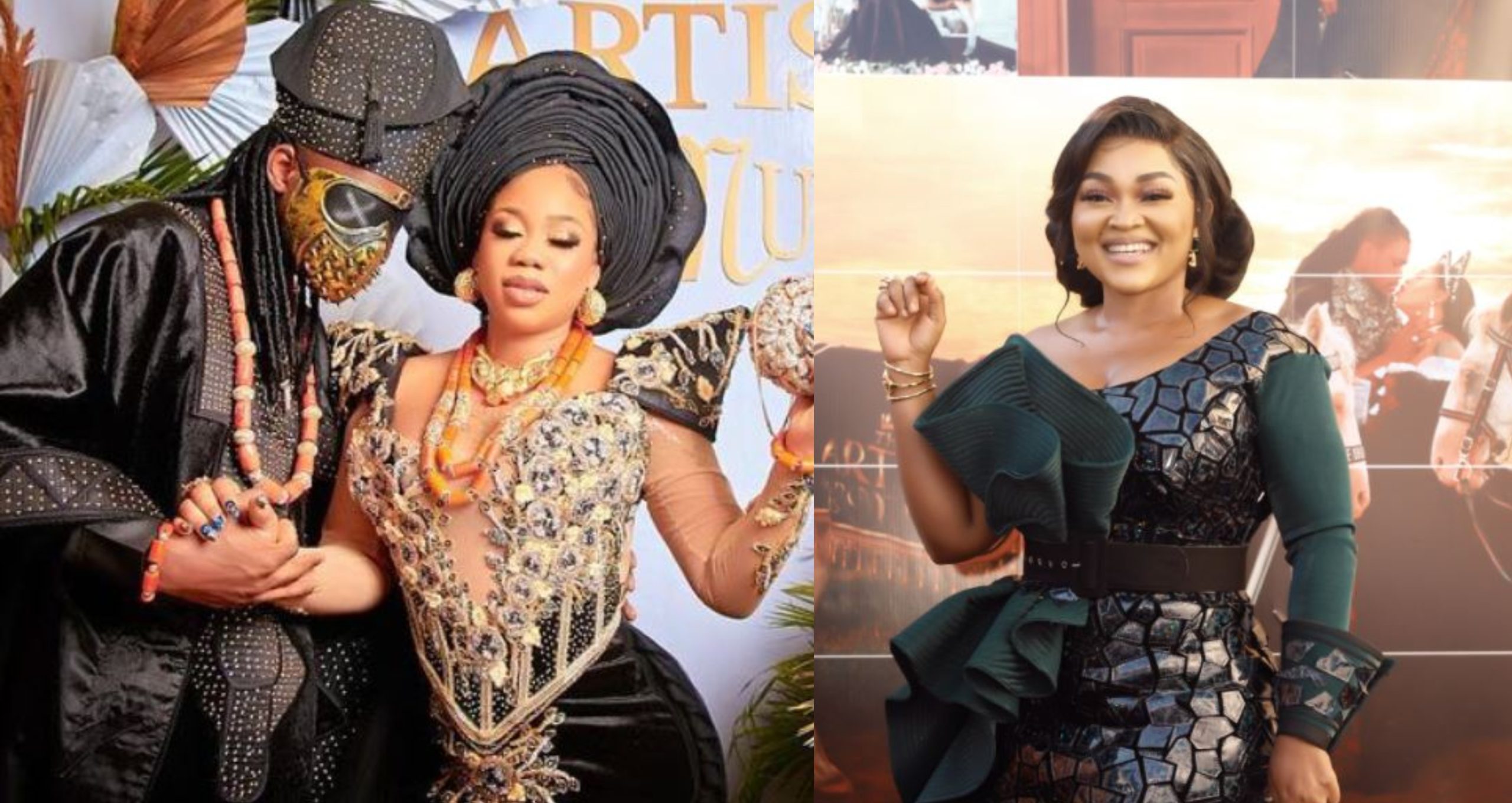 Mercy Aigbe says she introduced Toyin Lawani to Segun Wealth