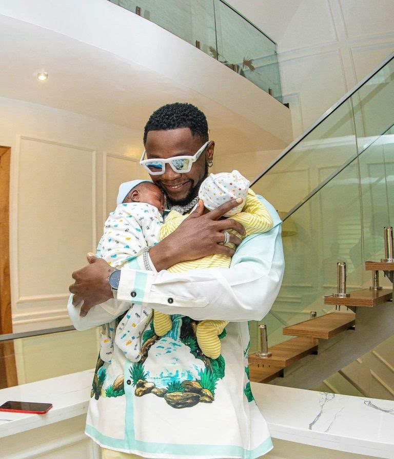 Kizz Daniel purchases houses for his Twin babies