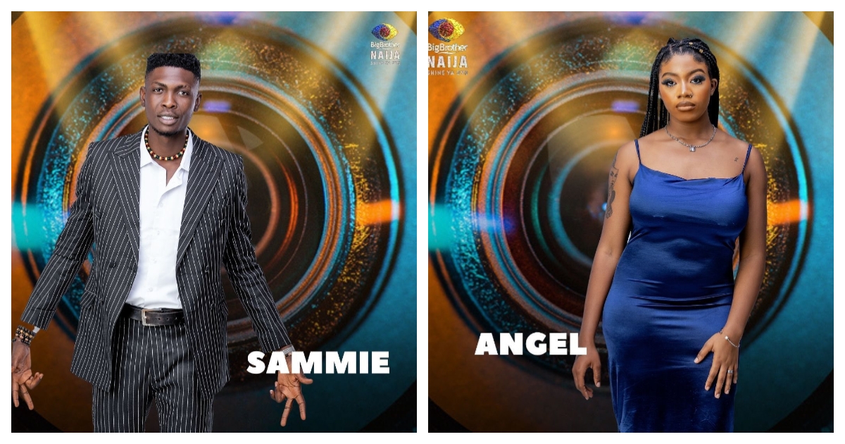#BBNaija S6: Sammie and Angel clash over kiss with Kayvee