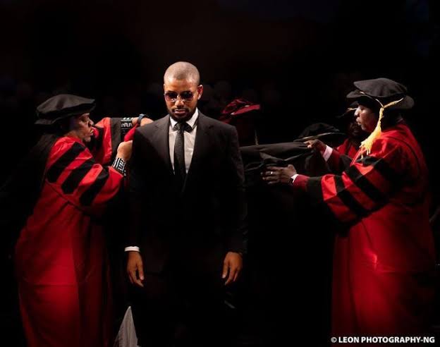 Benin Republic Vasity honours Alexx Ekubo with doctorate degree