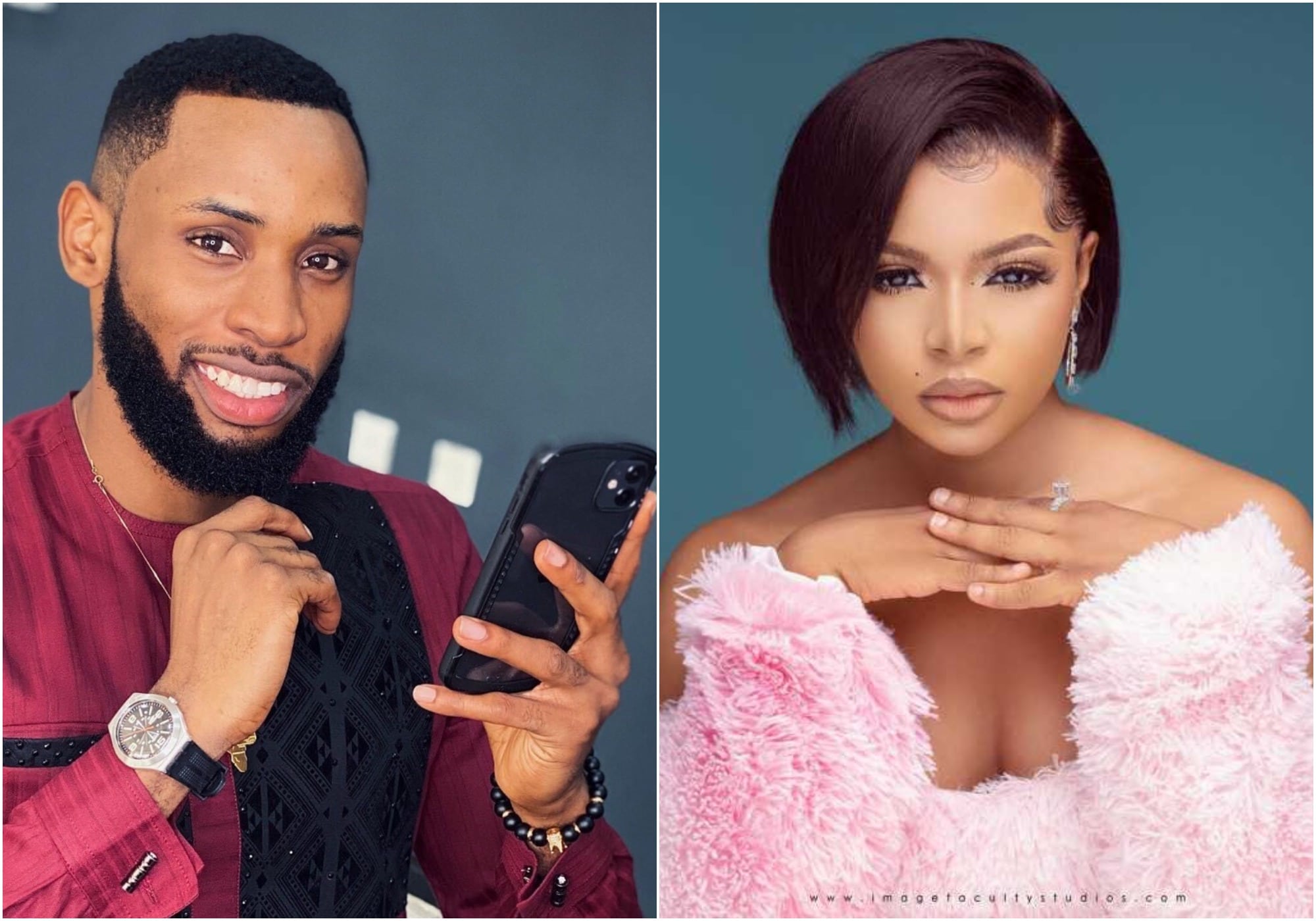 #BBNaija: Liquorose and Emmanuel clash, housemates intervene