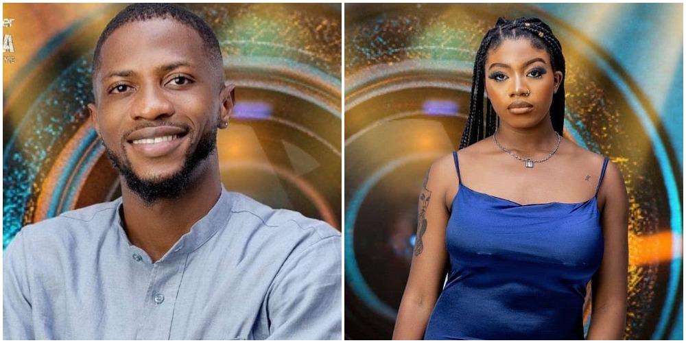 #BBNaija S6: Kayvee kisses Angel on first night