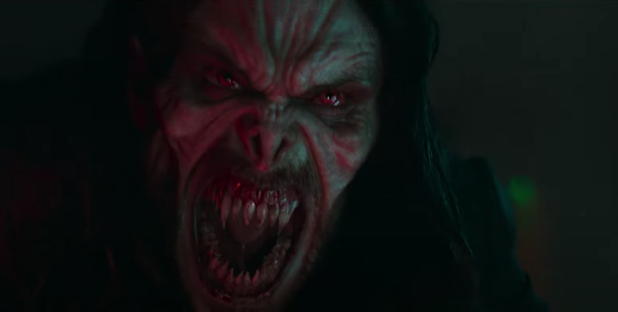 Watch Jared Leto transform into a vampire in the new Morbius trailer