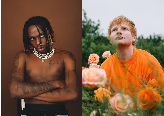 Fans hail Ed Sheehan for collaboration with Fireboy in ‘Peru’ remix