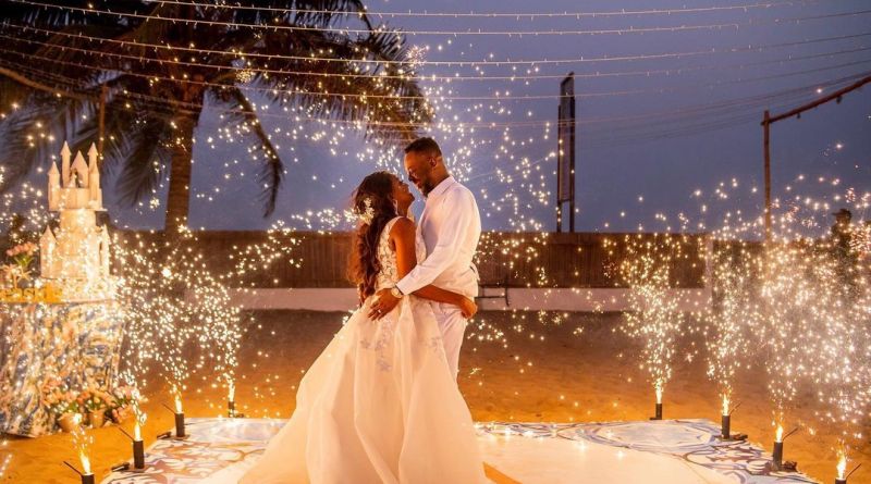 Adekunle Gold marks third wedding anniversary with wife Simi