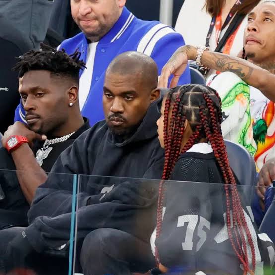 Kanye West Kicks Off 2022 Super Bowl With North and Saint West