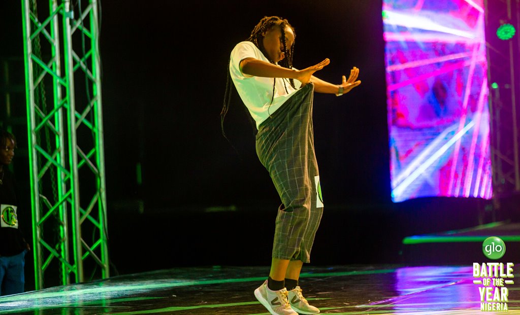Afro dancers bring the heat and energy to the Glo Battle of the Year Nigeria reality tv show