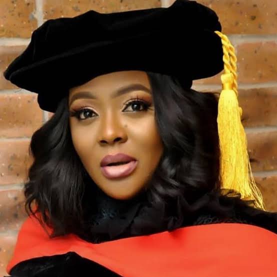 Nigerian comedian Helen Paul becomes a professor.