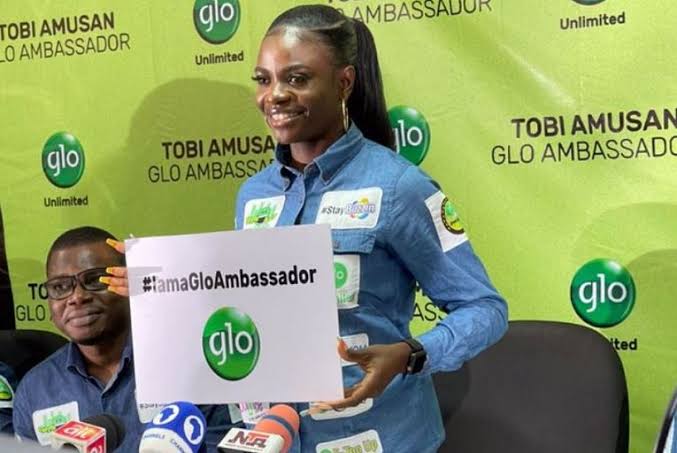World Champion, Tobi Amusan, now Glo Ambassador