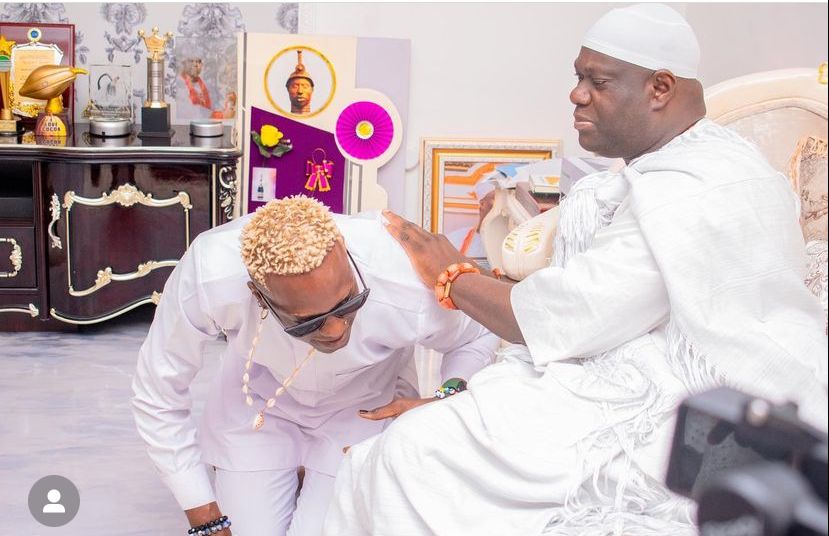Hermes pays birthday visit to Ooni of Ife