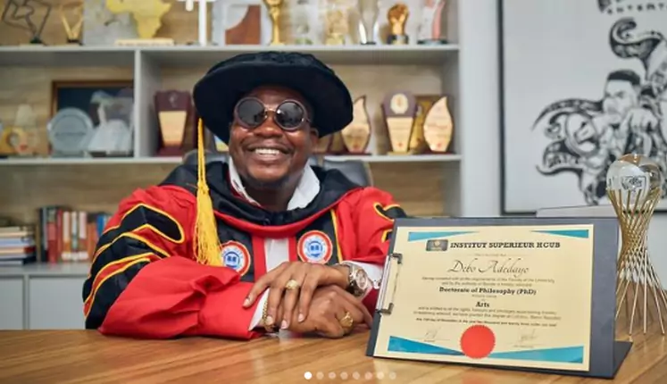 Mr Macaroni, Frodd receive multiple honorary doctorate degrees