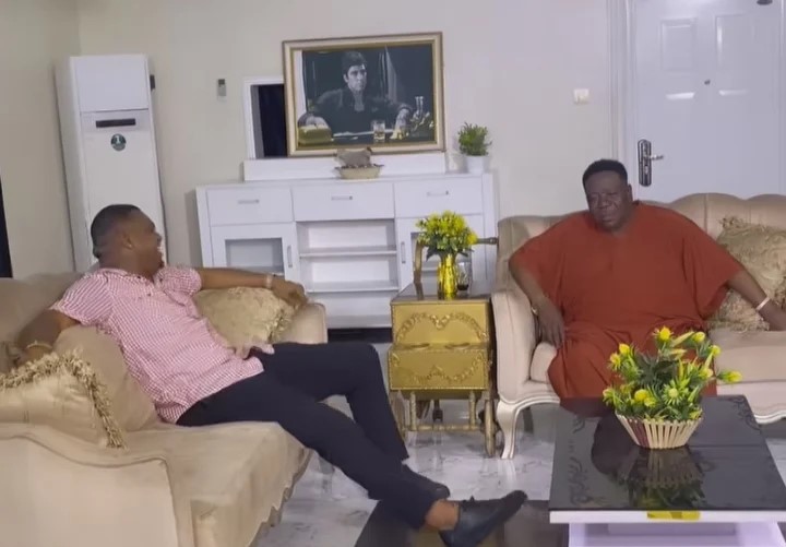 Mr Ibu returns home from hospital after leg amputation