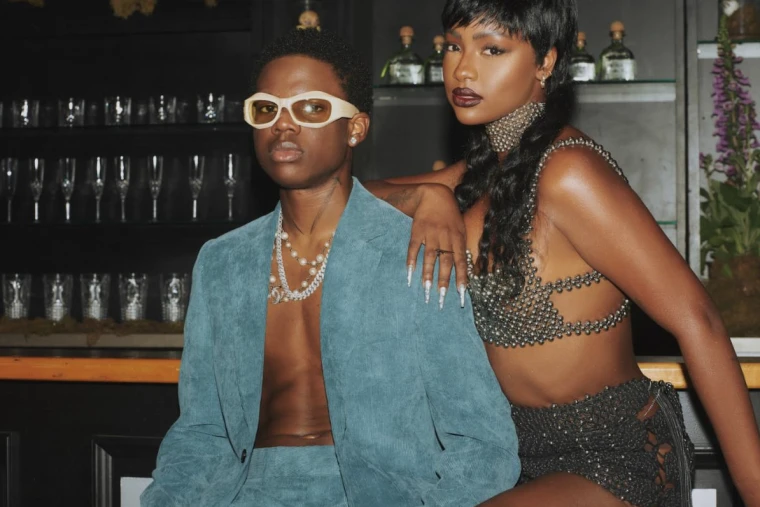 Rema sparks dating rumour after being spotted at church with Justine Skye