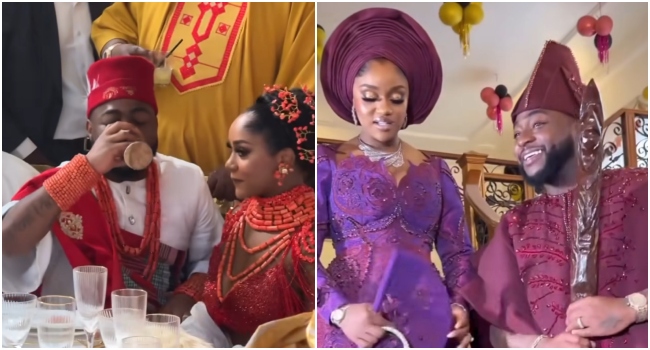 Chivido2024: Despite Wizkid’s absence, singer’s manager, Sunday Are congratulates Davido, Chioma