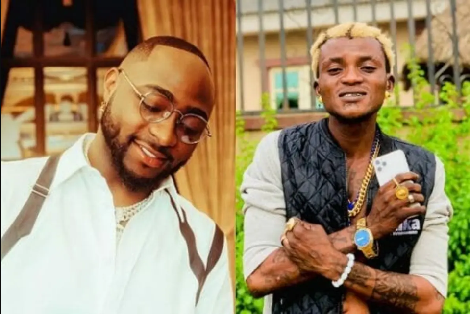 Portable threatens Davido, claims he can win Grammy award without him