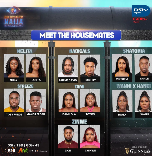 BBNaija No Loose Guard: 24 contestants up for possible eviction