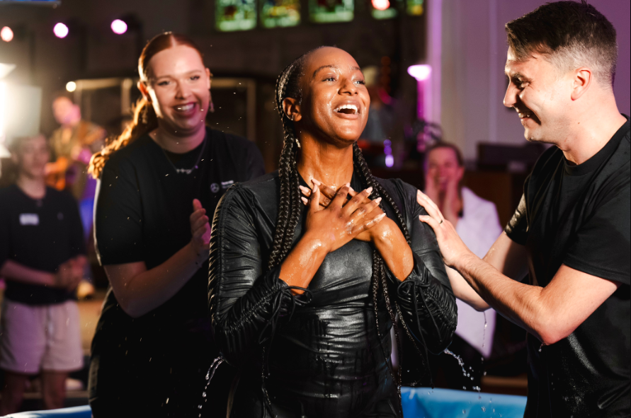 Foremost billionaire heiress, DJ Cuppy gets baptized