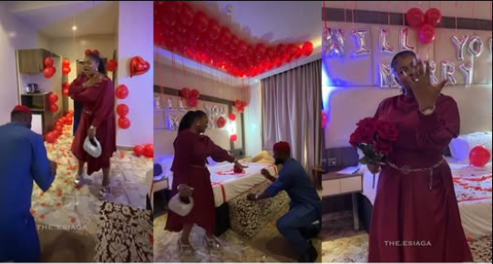 Nigerin actress, Ruby Ojiakor says ‘yes’ (VIDEO)