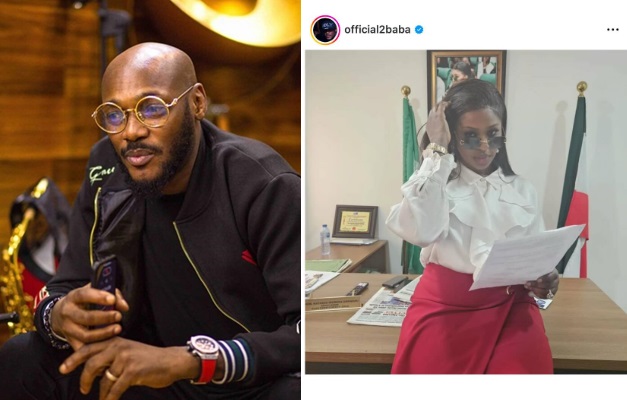 2Baba flaunts new partner, Hon. Natasha on IG, reiterates intention to marry her